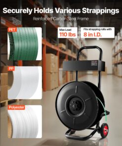 Fits 20.3 cm Core PET/PP Rolls