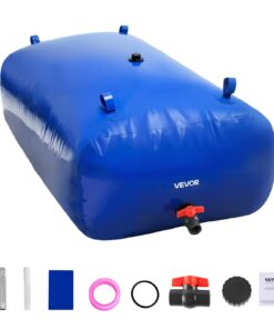 VEVOR 540L Foldable PVC Water Storage Bladder – Portable Tank for Garden Irrigation