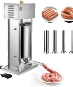 VEVOR 15L Electric Sausage Stuffer with Foot Pedal