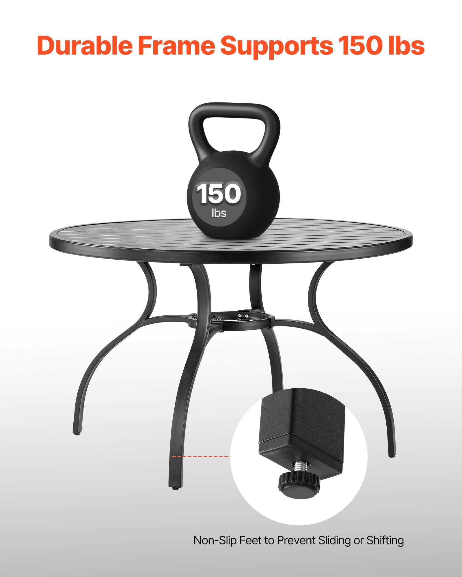 MGP0K959diningtablef3  VEVOR Instrumenti un Citi Darbarīki | Pieejami Uzticami Mājas uzlabošanai Чорний