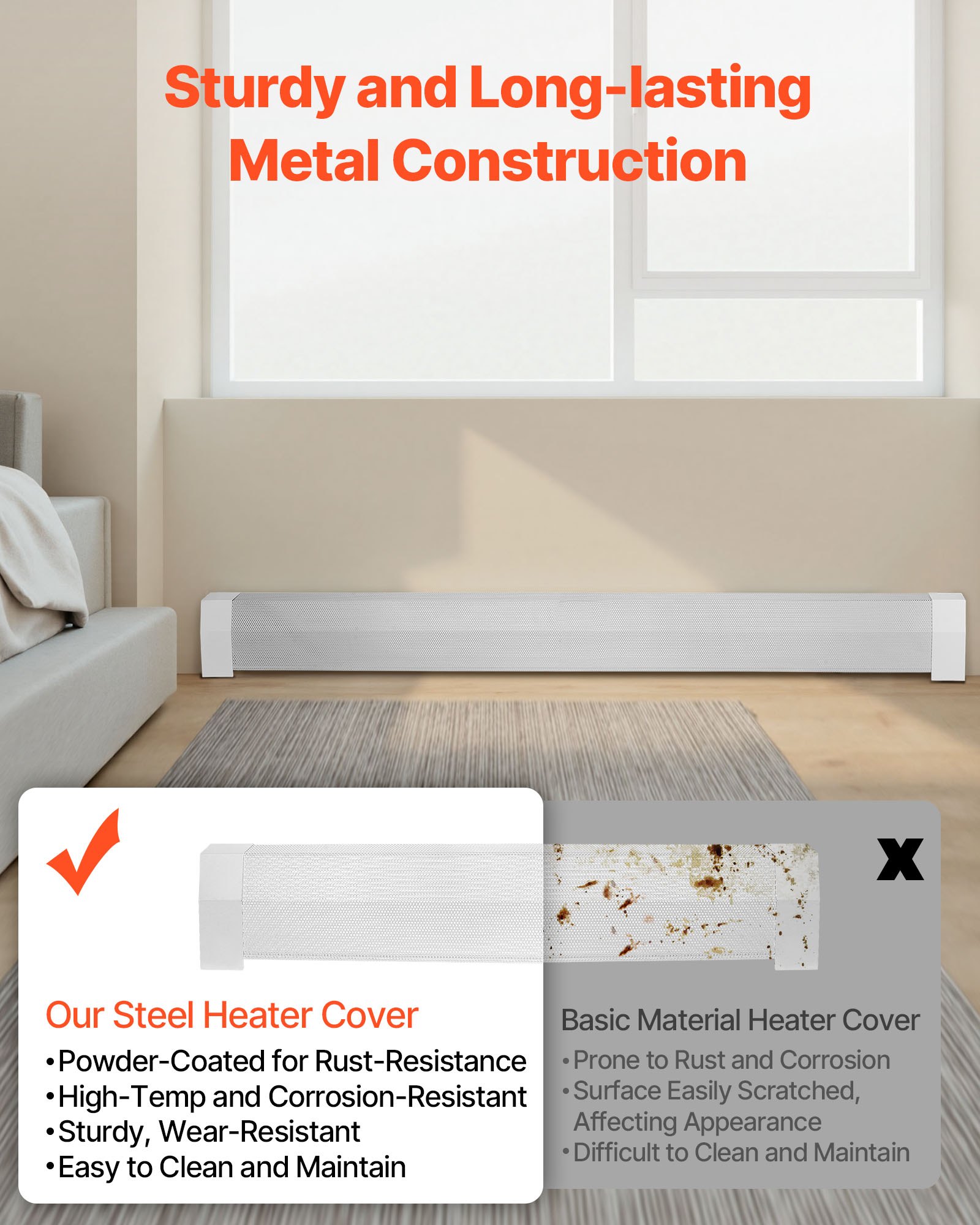 MGP0KQK7baseboardheatercoversf2  VEVOR Instrumenti un Citi Darbarīki | Pieejami Uzticami Mājas uzlabošanai Вентилируемый