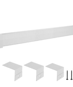 VEVOR 1832 mm White Steel Baseboard Heater Cover