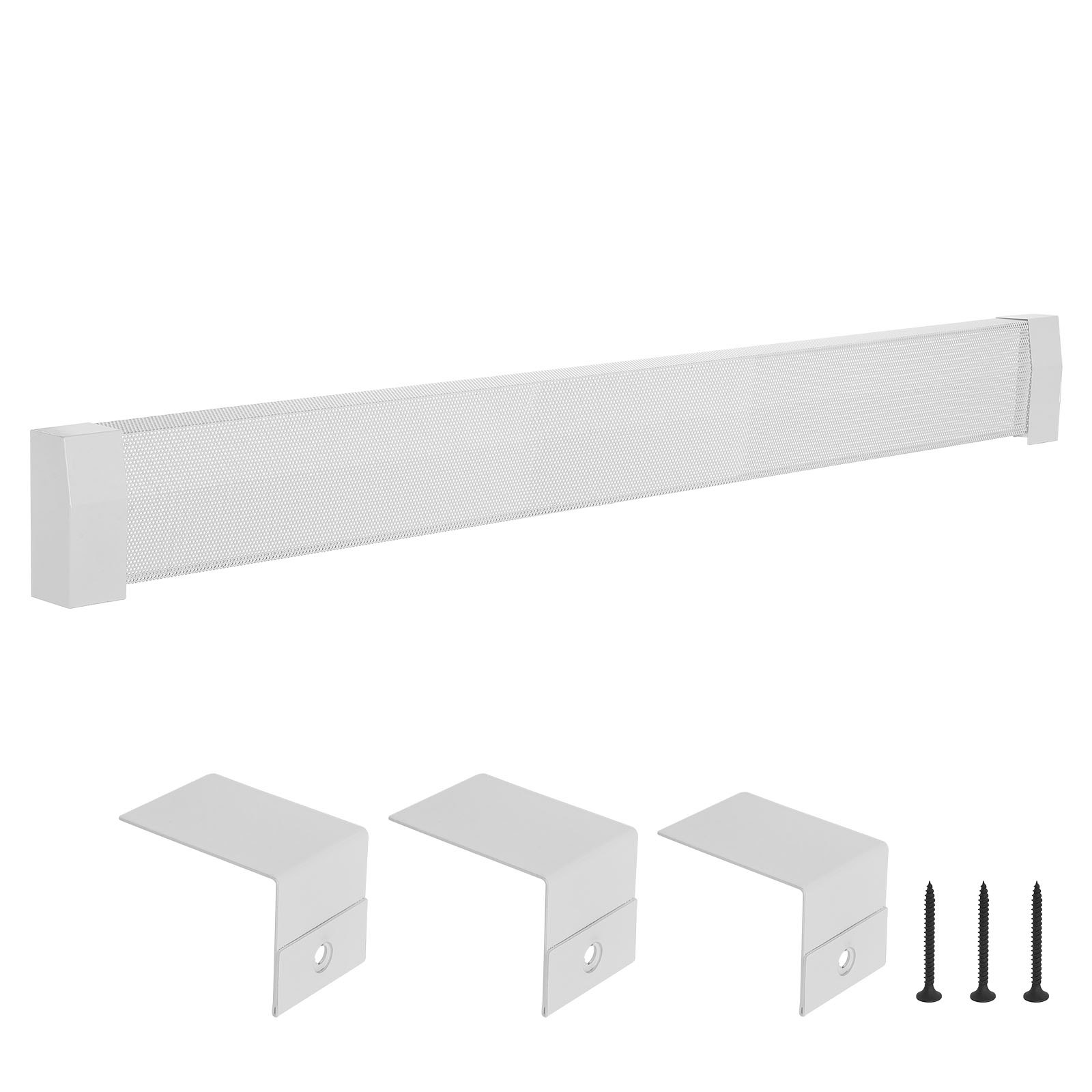 MGP0KQK7baseboardheatercoversm10012  VEVOR Instrumenti un Citi Darbarīki | Pieejami Uzticami Mājas uzlabošanai VEVOR 1832 mm White Steel Baseboard Heater Cover