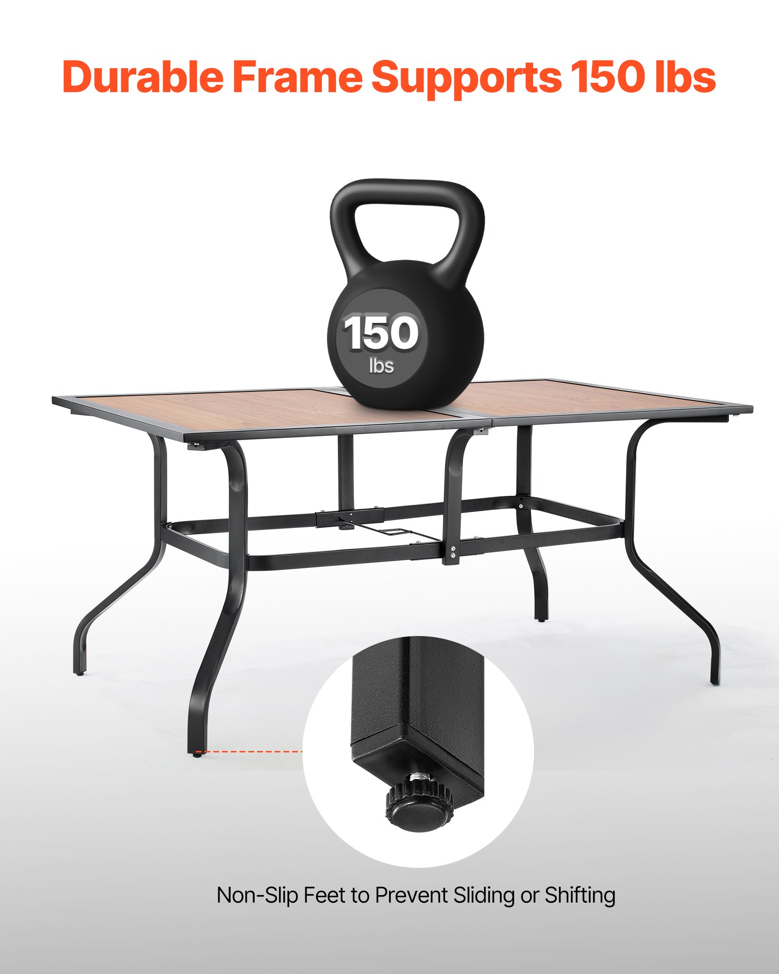 MGP0KVZRdiningtablef3  VEVOR Instrumenti un Citi Darbarīki | Pieejami Uzticami Mājas uzlabošanai All Weather Garden Furniture