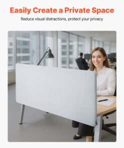 Noise-Reducing Office Divider for Workstations