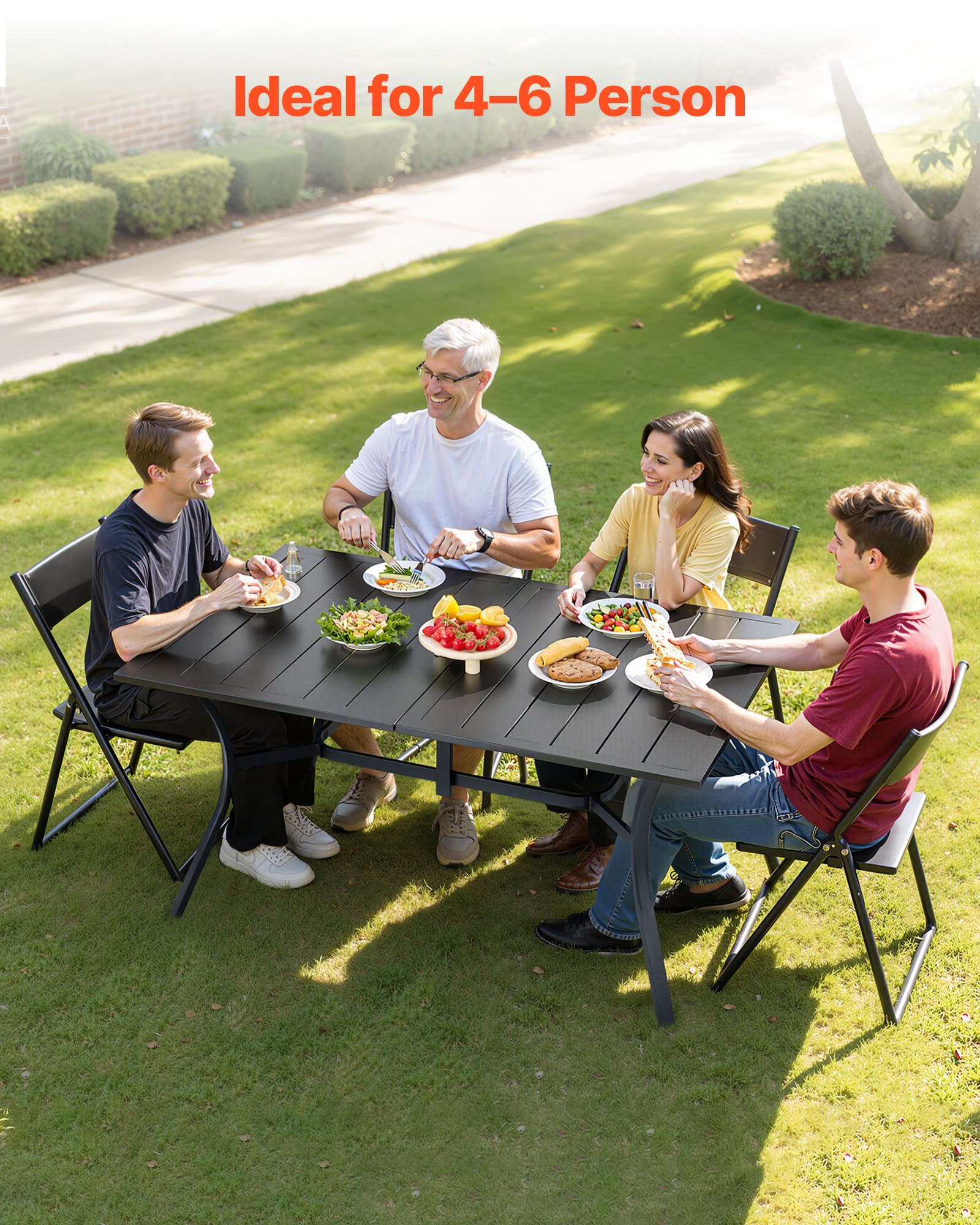 MGPJVAIJdiningtablef1  VEVOR Instrumenti un Citi Darbarīki | Pieejami Uzticami Mājas uzlabošanai Weatherproof with 38mm Umbrella Hole