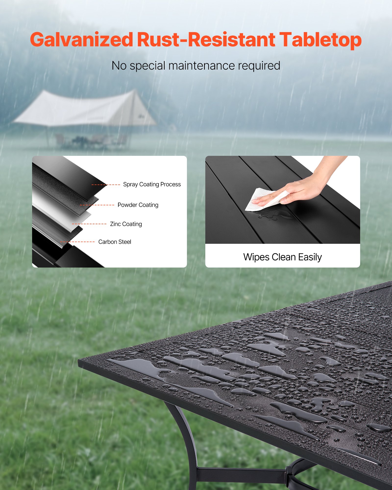 MGPJVAIJdiningtablef2  VEVOR Instrumenti un Citi Darbarīki | Pieejami Uzticami Mājas uzlabošanai Black Garden Furniture