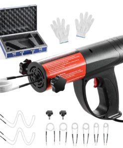 VEVOR 1500W 230V Handheld Induction Heater Kit with 8 Coils & Box – Nut & Bolt Remover for Car Repair & Rusted Screws