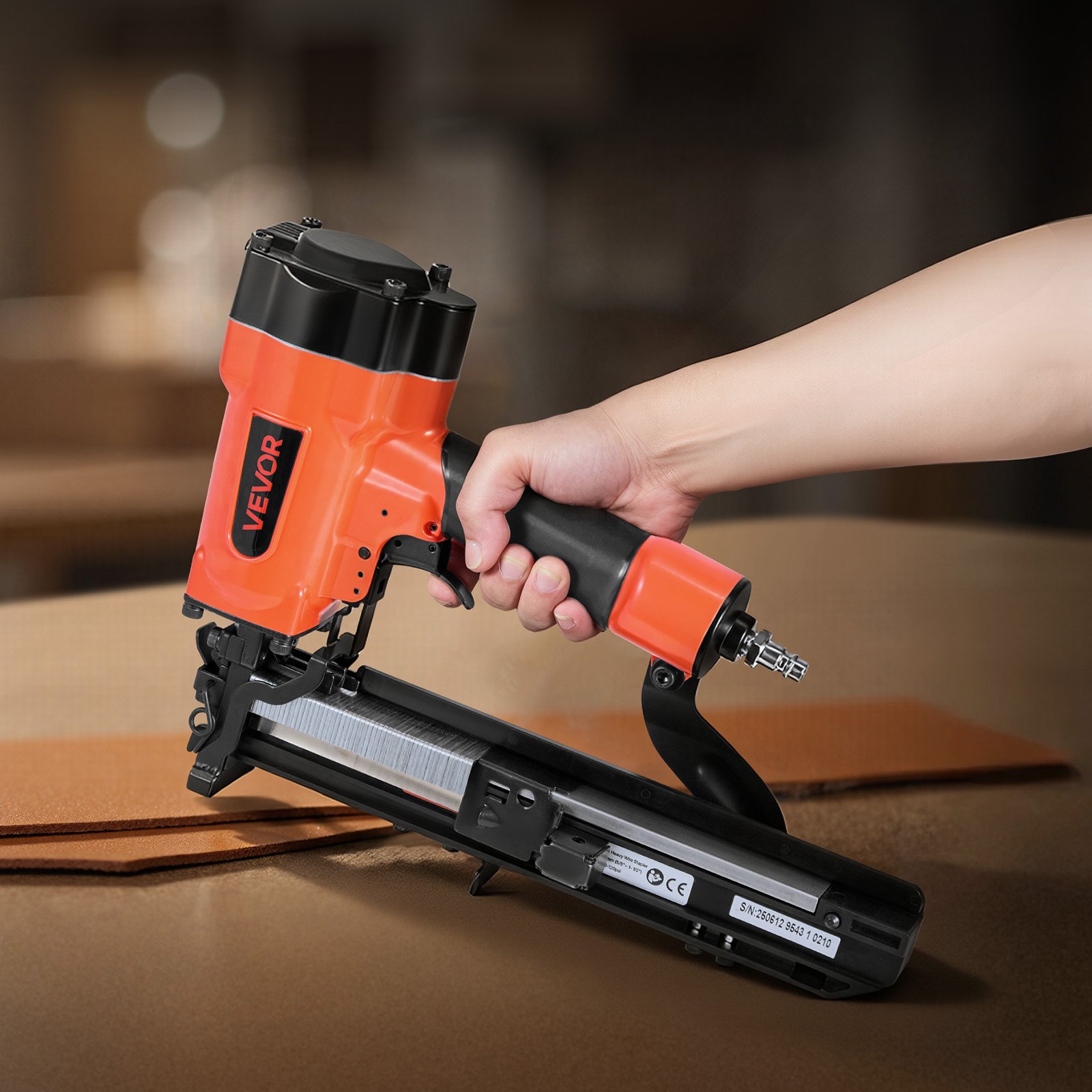 MGQ23U05pneumaticstaplegunm100112  VEVOR Instrumenti un Citi Darbarīki | Pieejami Uzticami Mājas uzlabošanai