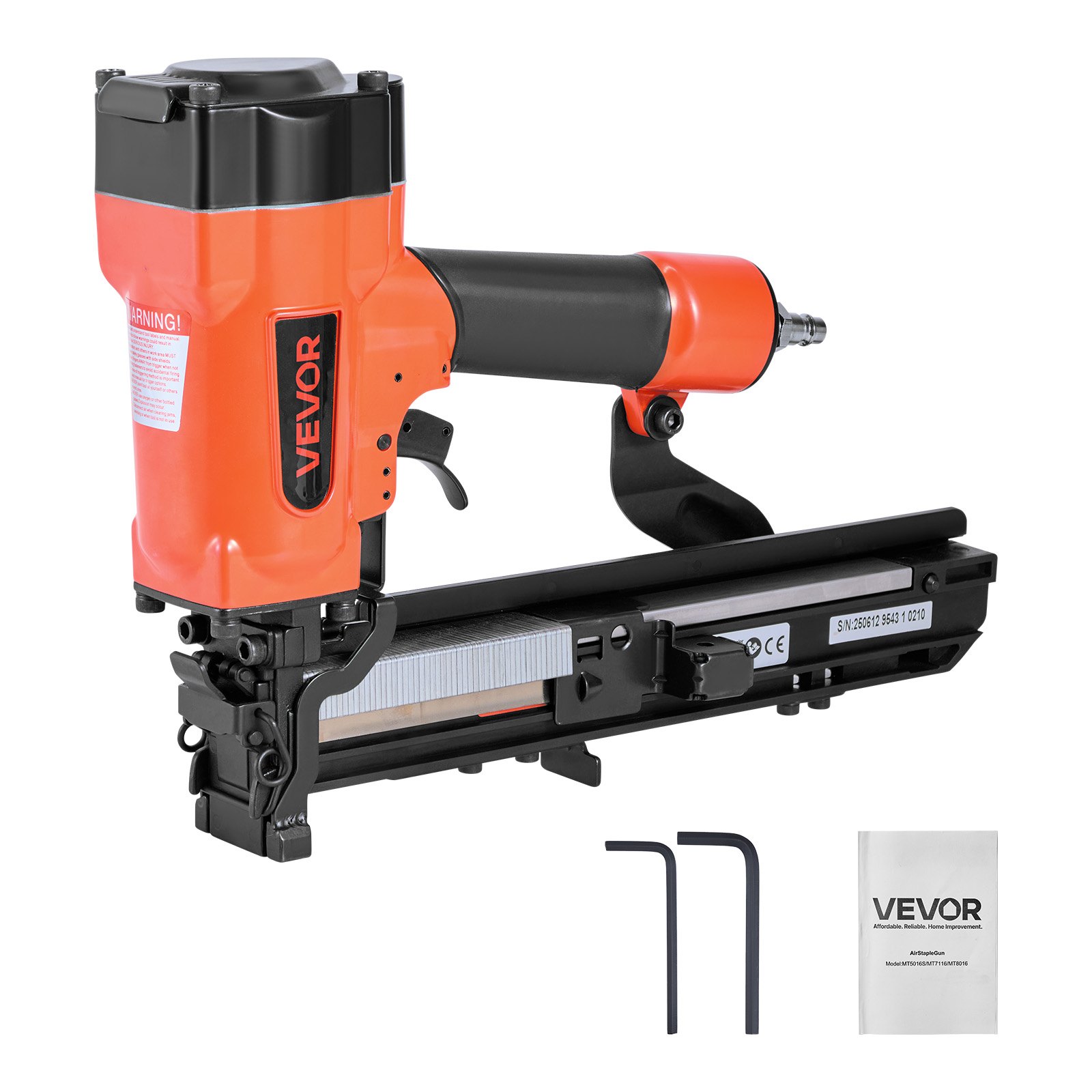 MGQ23U05pneumaticstaplegunm10012  VEVOR Instrumenti un Citi Darbarīki | Pieejami Uzticami Mājas uzlabošanai VEVOR 16 Gauge Pneumatic Staple Gun