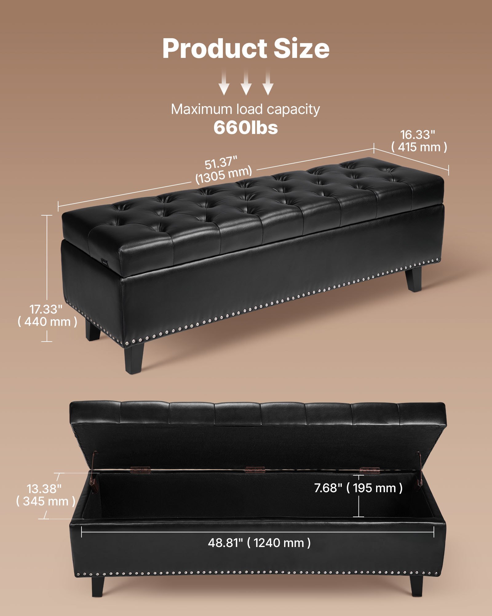 MGQ246B8leatherbedroombenchesf1  VEVOR Instrumenti un Citi Darbarīki | Pieejami Uzticami Mājas uzlabošanai Täispuidust Jalad