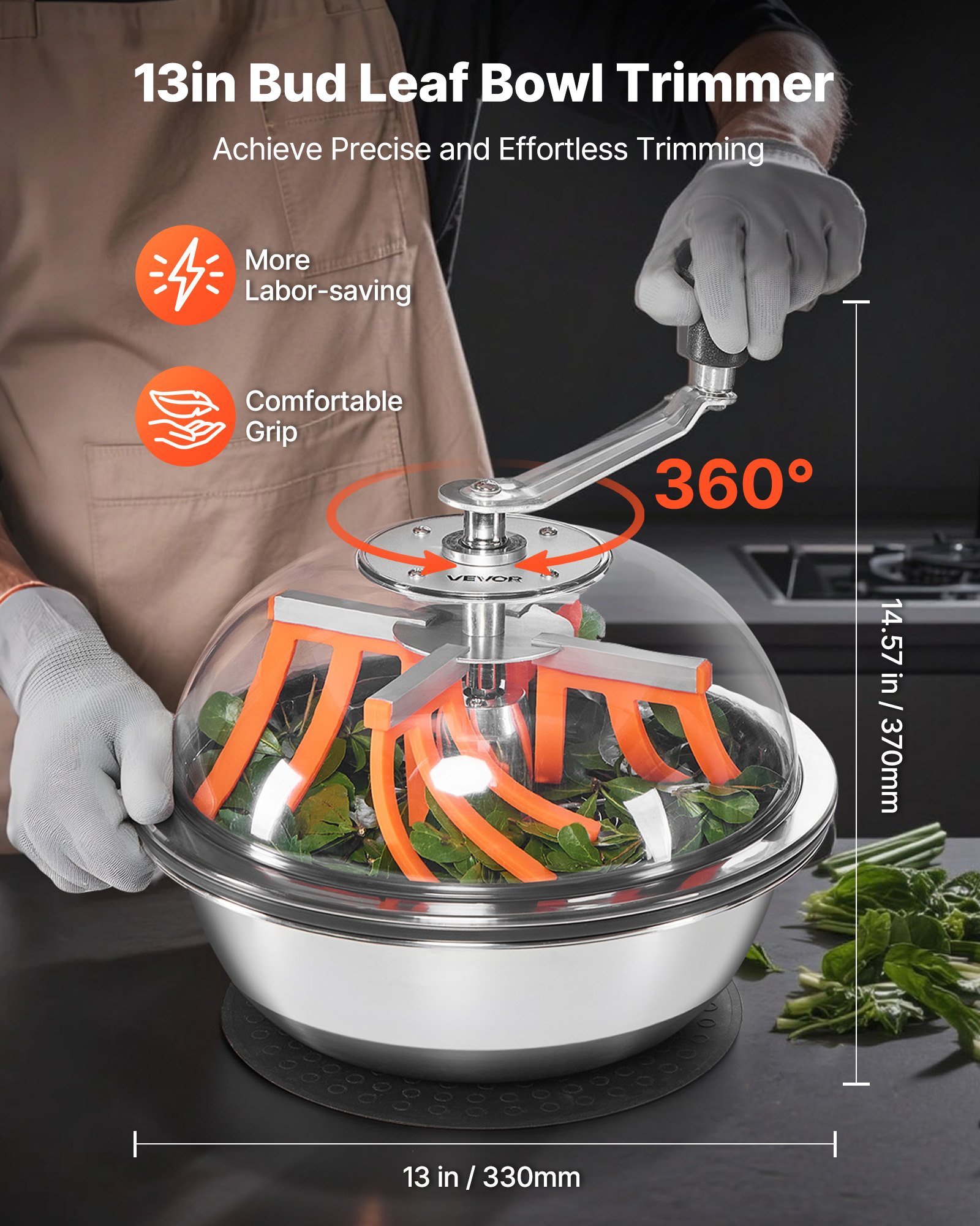 MGQG0V92budleaftrimmerf1  VEVOR Instrumenti un Citi Darbarīki | Pieejami Uzticami Mājas uzlabošanai Wet  Dry Hydroponic Bowl Trimmer for Plants  Flowers