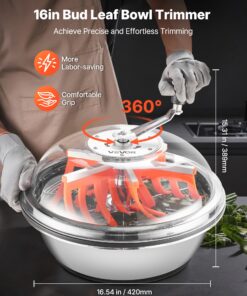 Wet & Dry Hydroponic Bowl Cutting Machine for Plants & Flowers