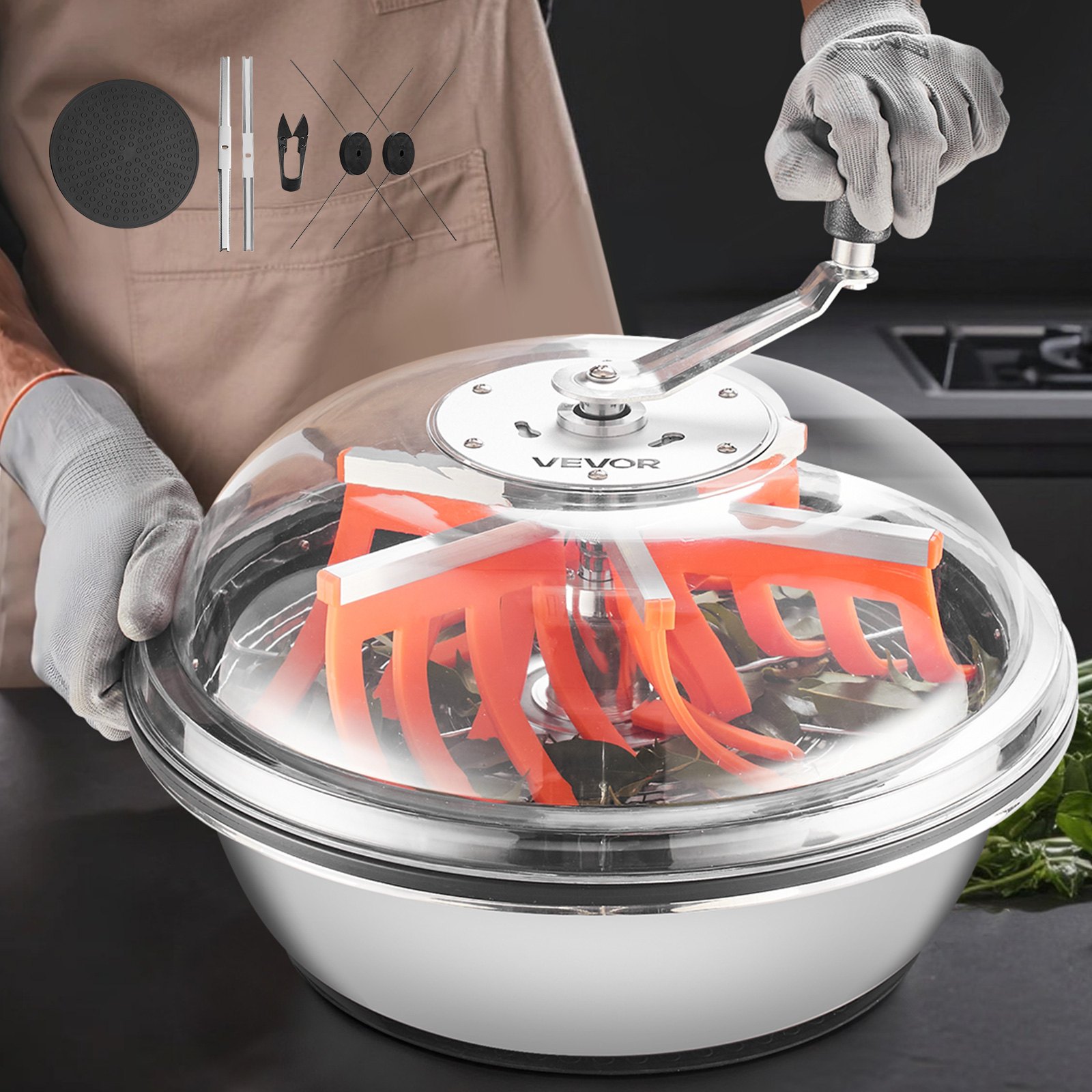 MGR1HS23budleaftrimmerm10012  VEVOR Instrumenti un Citi Darbarīki | Pieejami Uzticami Mājas uzlabošanai VEVOR 420 mm Manual Bud Leaf Trimmer with Stainless Steel Blades