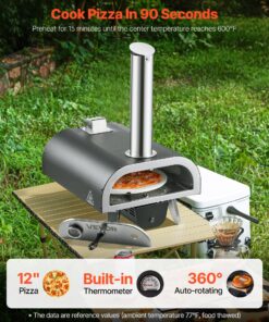 Portable Pellet Stove with Bag & Accessories