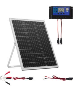 VEVOR 25W 12V Solar Battery Charger with MPPT Controller