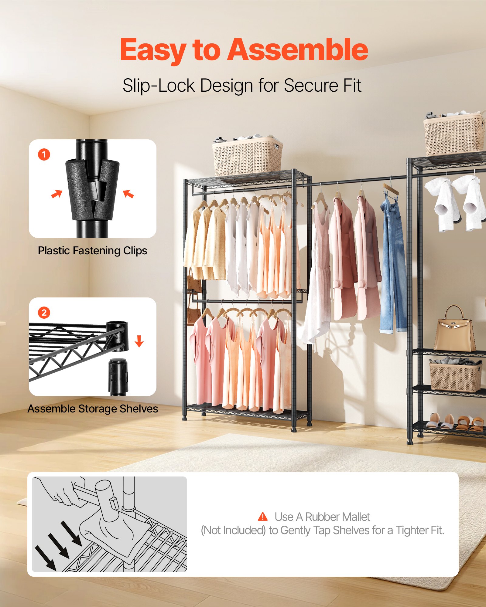 MGR1JNLXgarmentrackf6  VEVOR Instrumenti un Citi Darbarīki | Pieejami Uzticami Mājas uzlabošanai