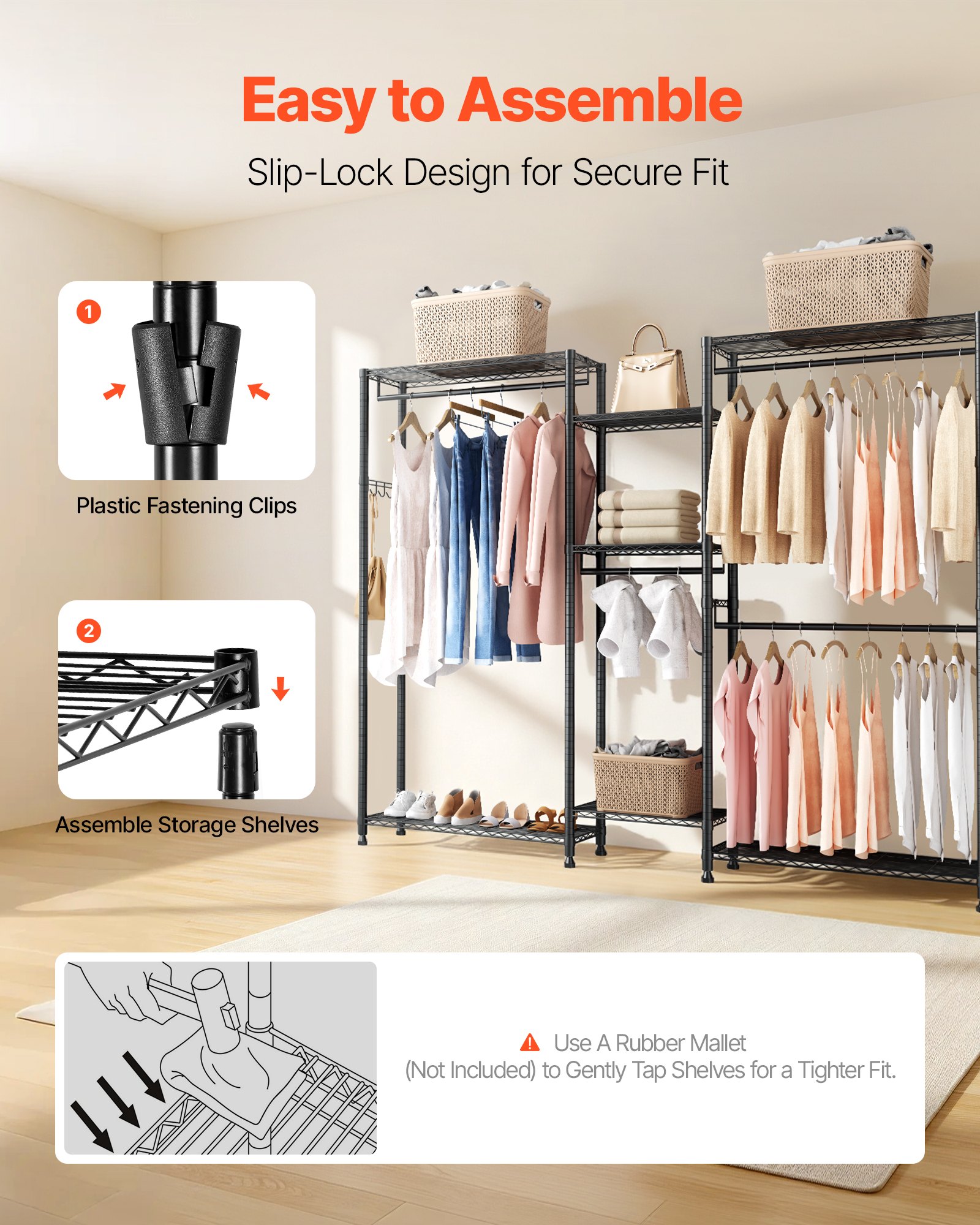 MGR1LPQDgarmentrackf6  VEVOR Instrumenti un Citi Darbarīki | Pieejami Uzticami Mājas uzlabošanai