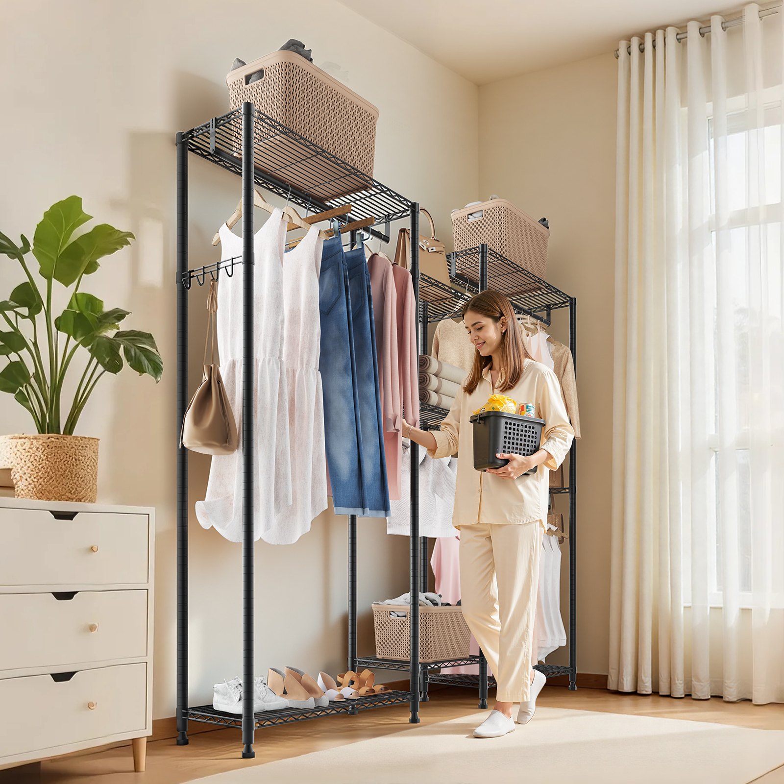 MGR1LPQDgarmentrackm100112  VEVOR Instrumenti un Citi Darbarīki | Pieejami Uzticami Mājas uzlabošanai