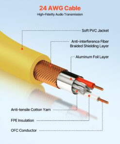 Shielded 3-Pin Balanced Mic Cords