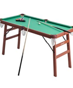 VEVOR 140cm Folding Pool Table with Accessories