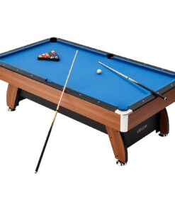VEVOR 244cm Portable Pool Table with Full Accessories