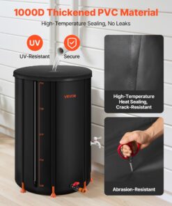 1000D PVC Water Tank with Spigot & Overflow Kit