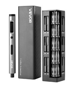 VEVOR Electric Precision Screwdriver Set with 52 Magnetic S2 Steel Bits
