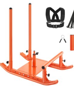 VEVOR Steel Weight Sled with Handles for Strength & Speed Training