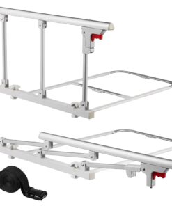 VEVOR Foldable 70 cm Bed Rail for Elderly – Adjustable Height