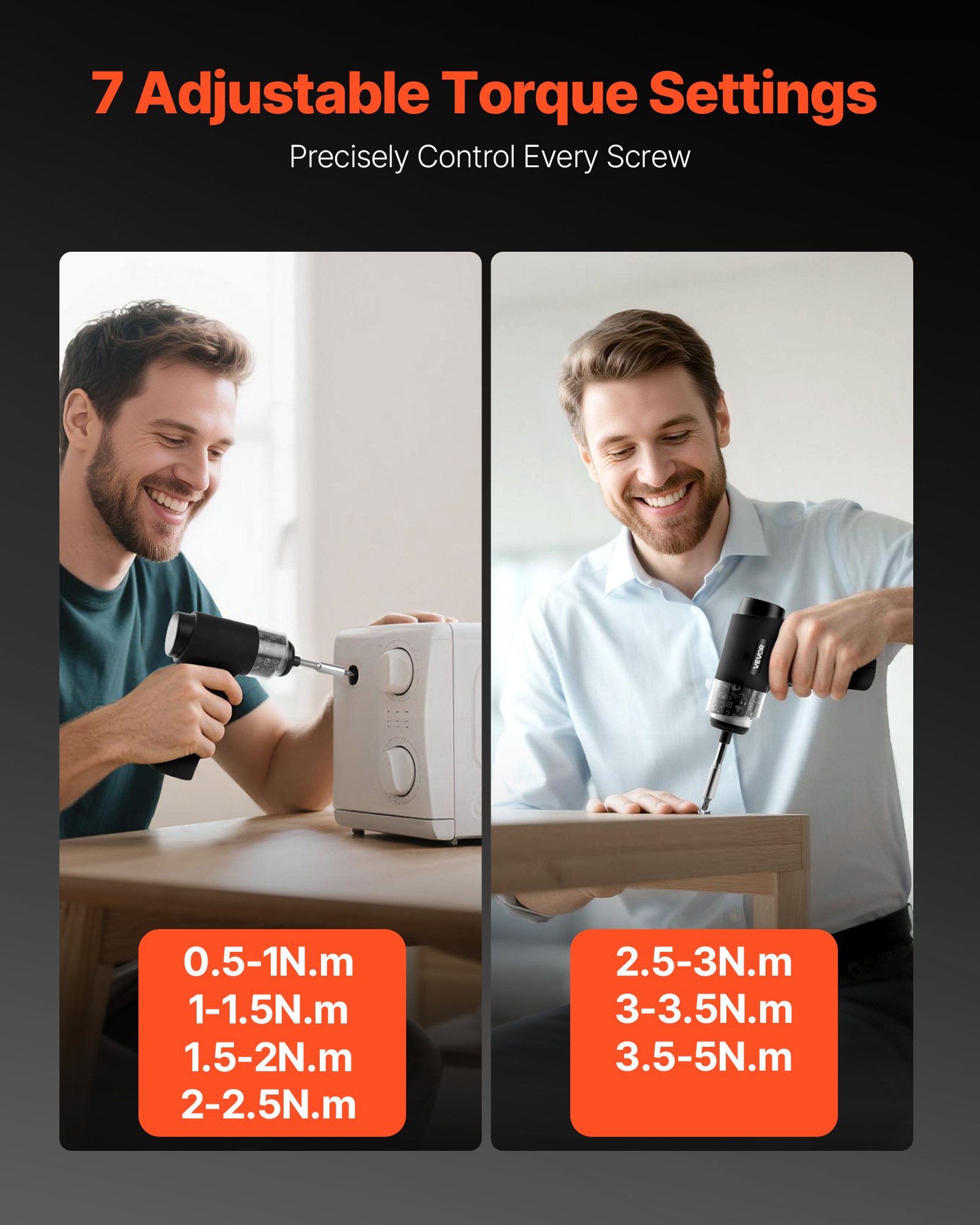 MGS1YN8Belectricscrewdriverf1  VEVOR Instrumenti un Citi Darbarīki | Pieejami Uzticami Mājas uzlabošanai 055 Nm