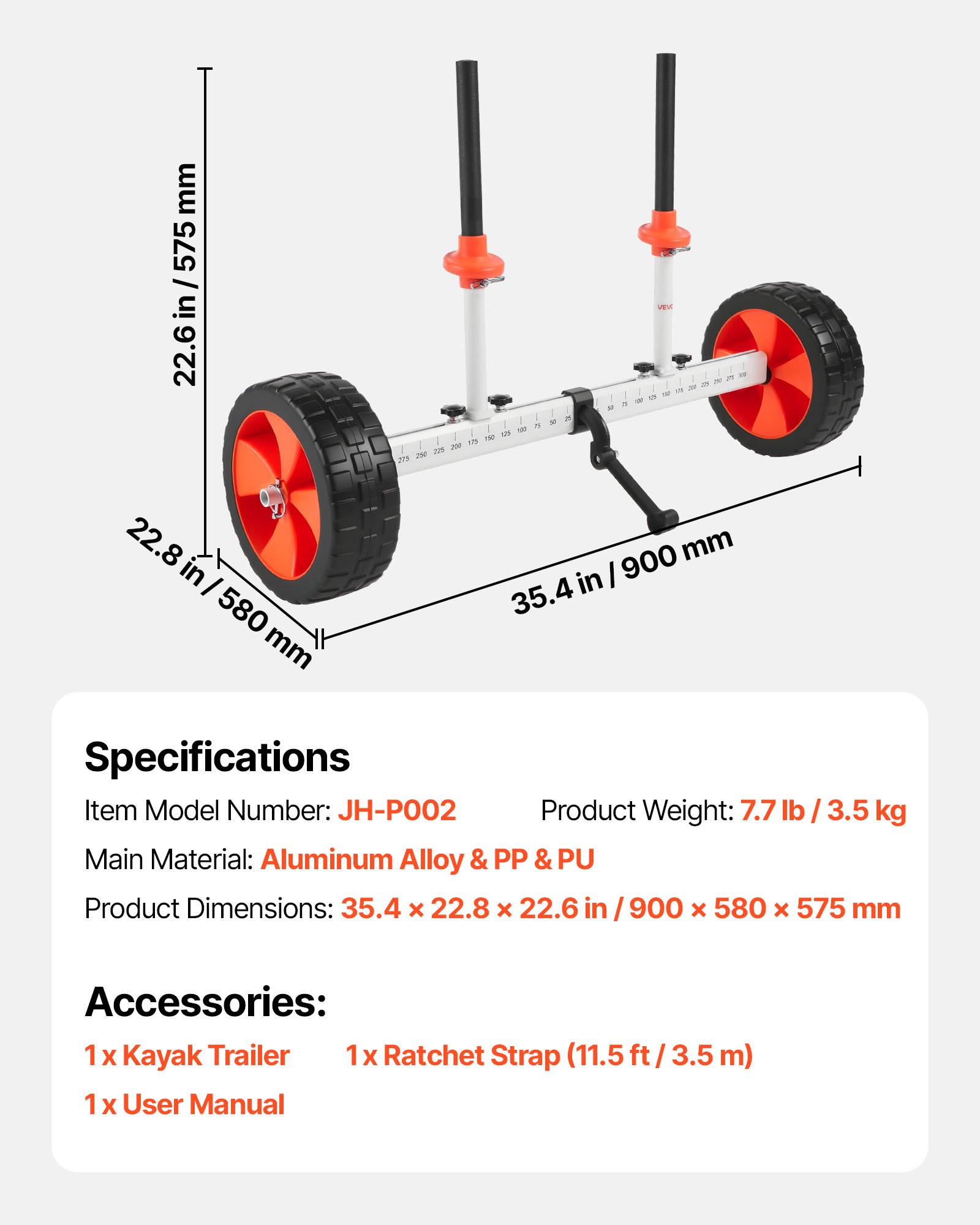 MGSFV0DPkayaktrailerf6  VEVOR Instrumenti un Citi Darbarīki | Pieejami Uzticami Mājas uzlabošanai