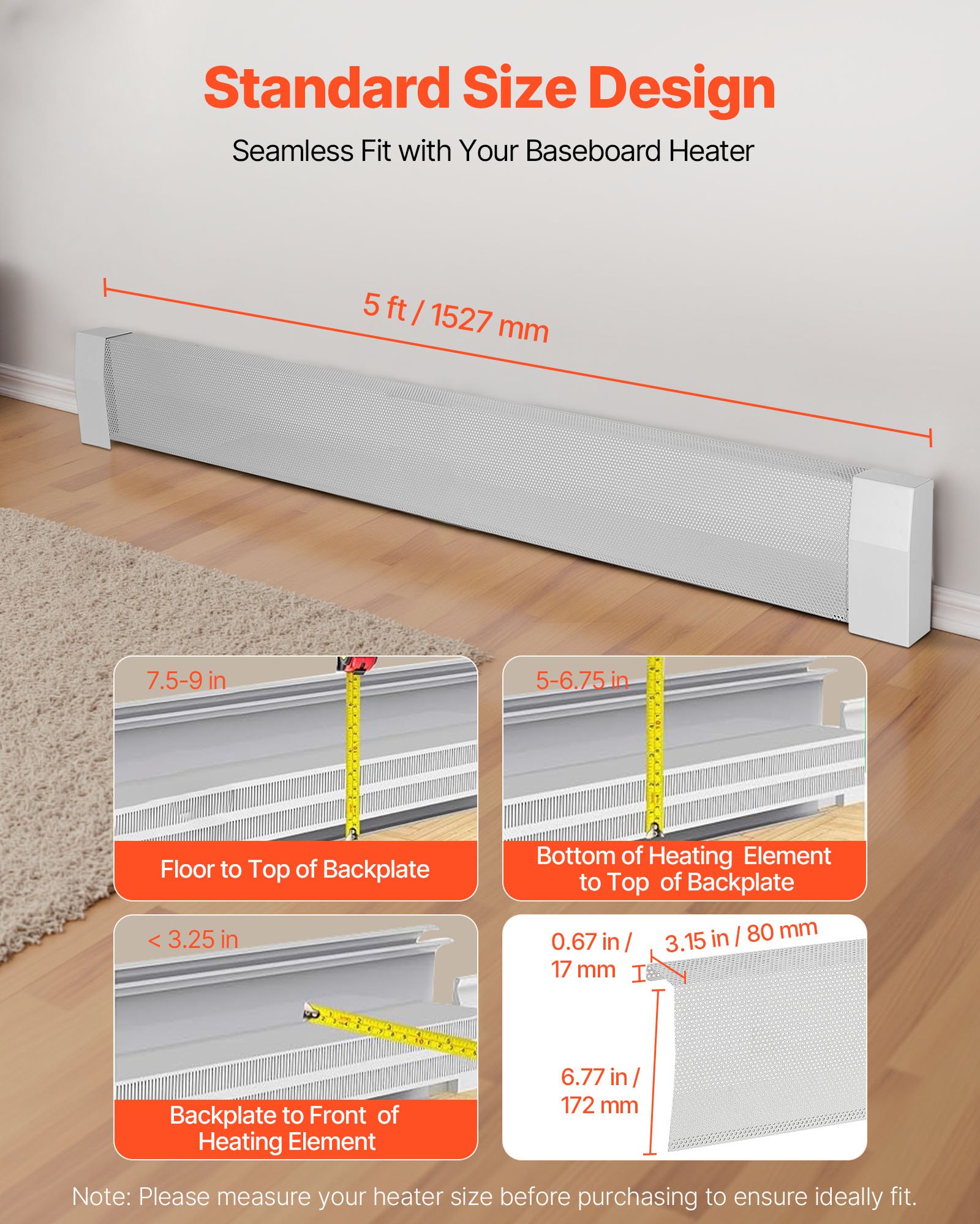 MGSFV664baseboardheatercoversf1  VEVOR Instrumenti un Citi Darbarīki | Pieejami Uzticami Mājas uzlabošanai Белый
