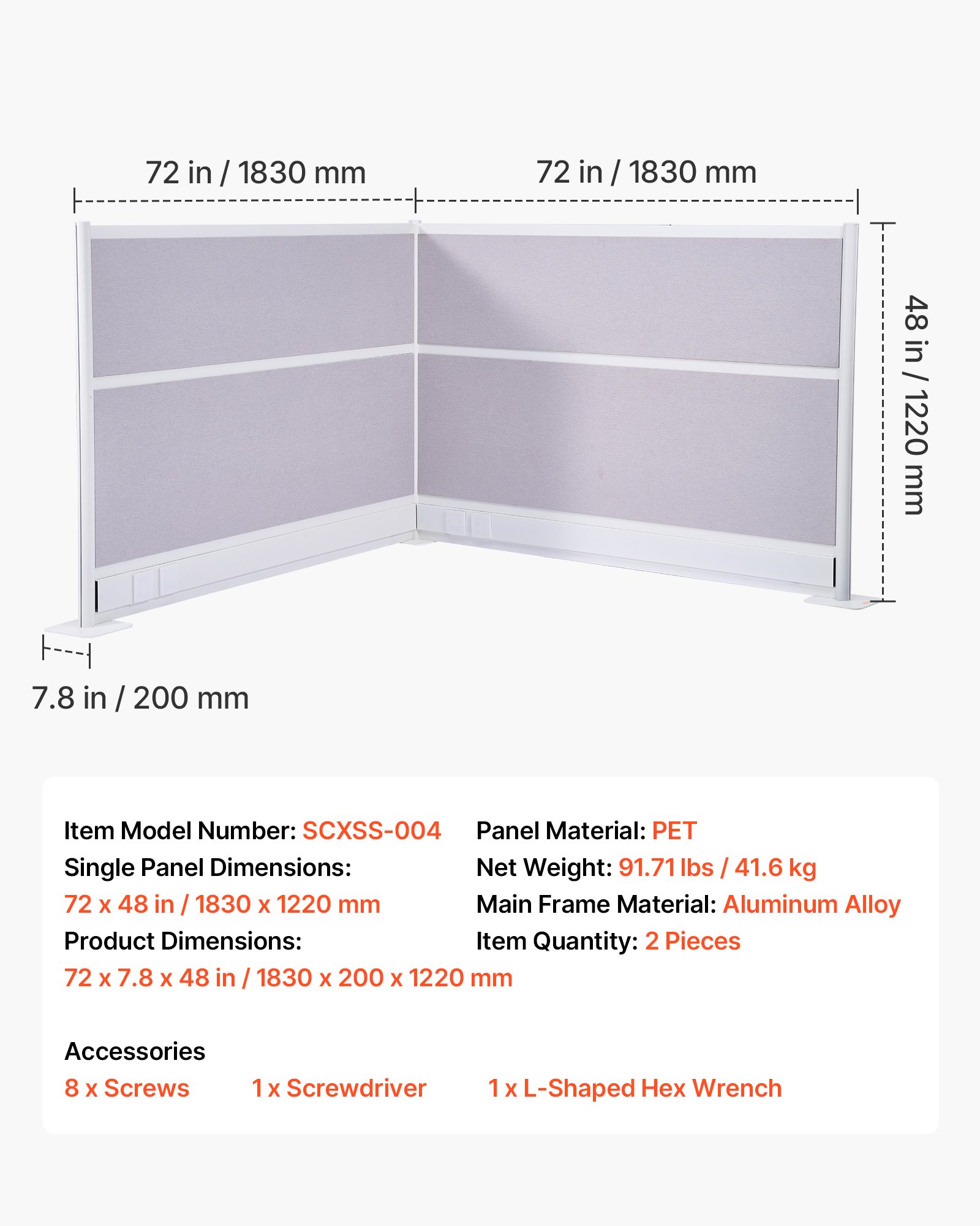 MGSFVHLPworkstationpartitiondividerf6  VEVOR Instrumenti un Citi Darbarīki | Pieejami Uzticami Mājas uzlabošanai