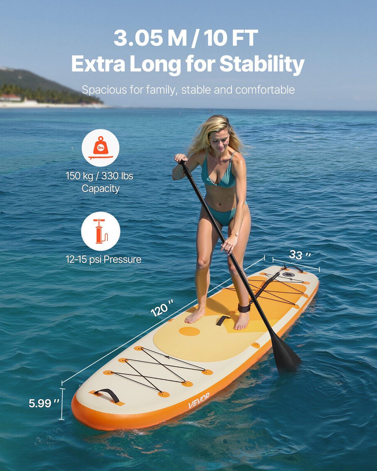 MGTHBNYIpaddleboardf1 VEVORshoplv Durable SUP for All Ages
