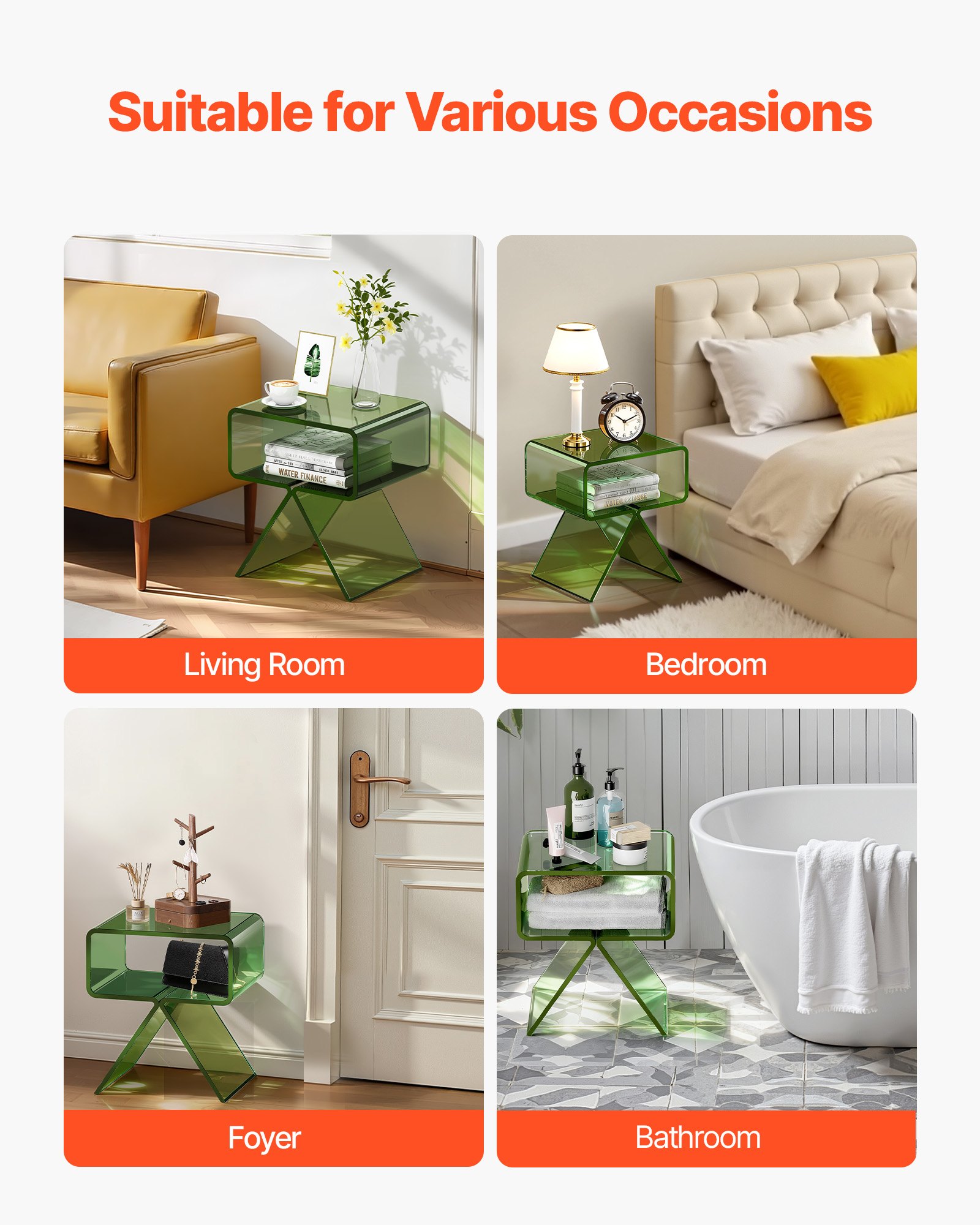 MGTXFAJQacrylictablef5 VEVORshoplv