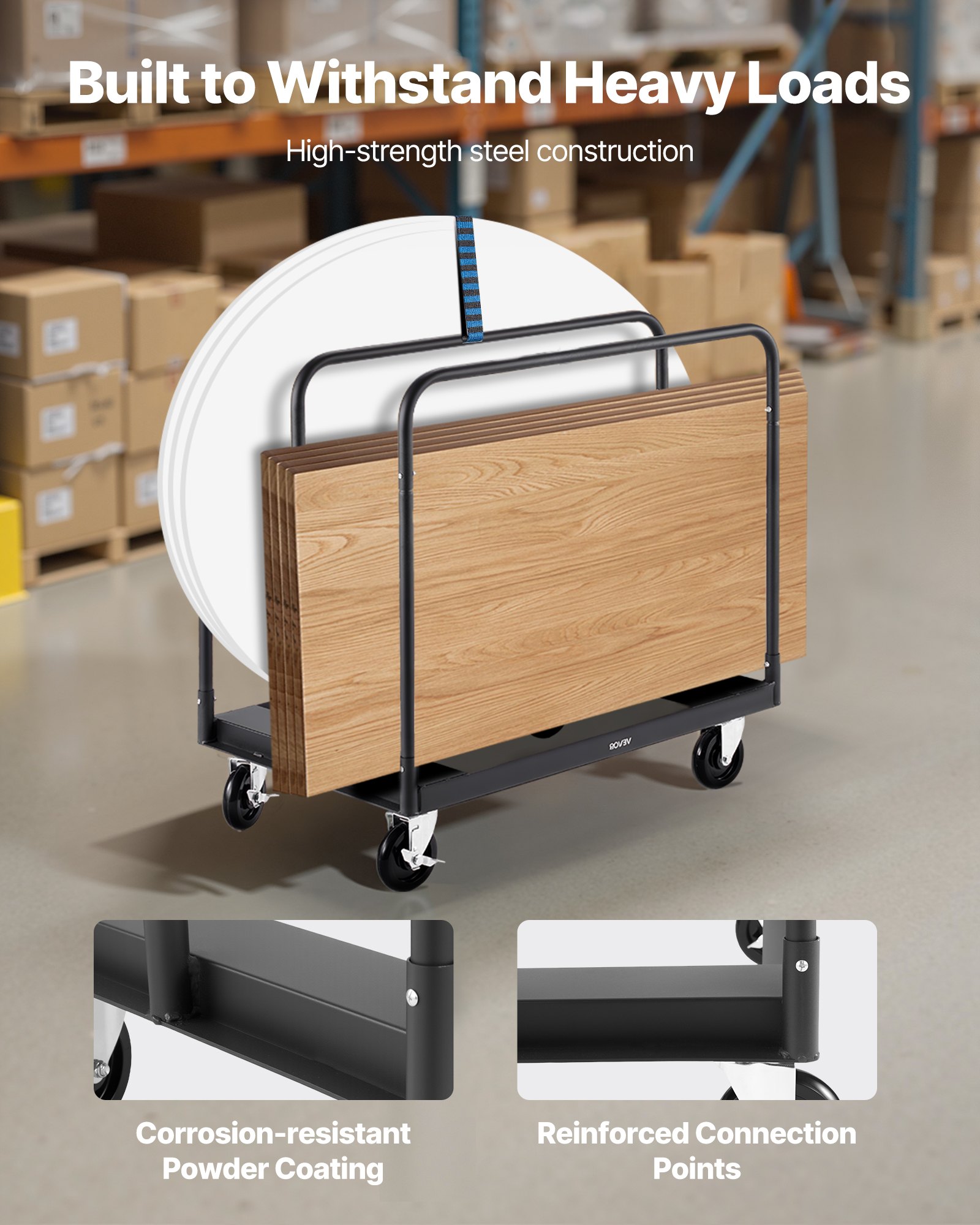 MGTXGFM0drywalldollycartf4 VEVORshoplv 3 Rails