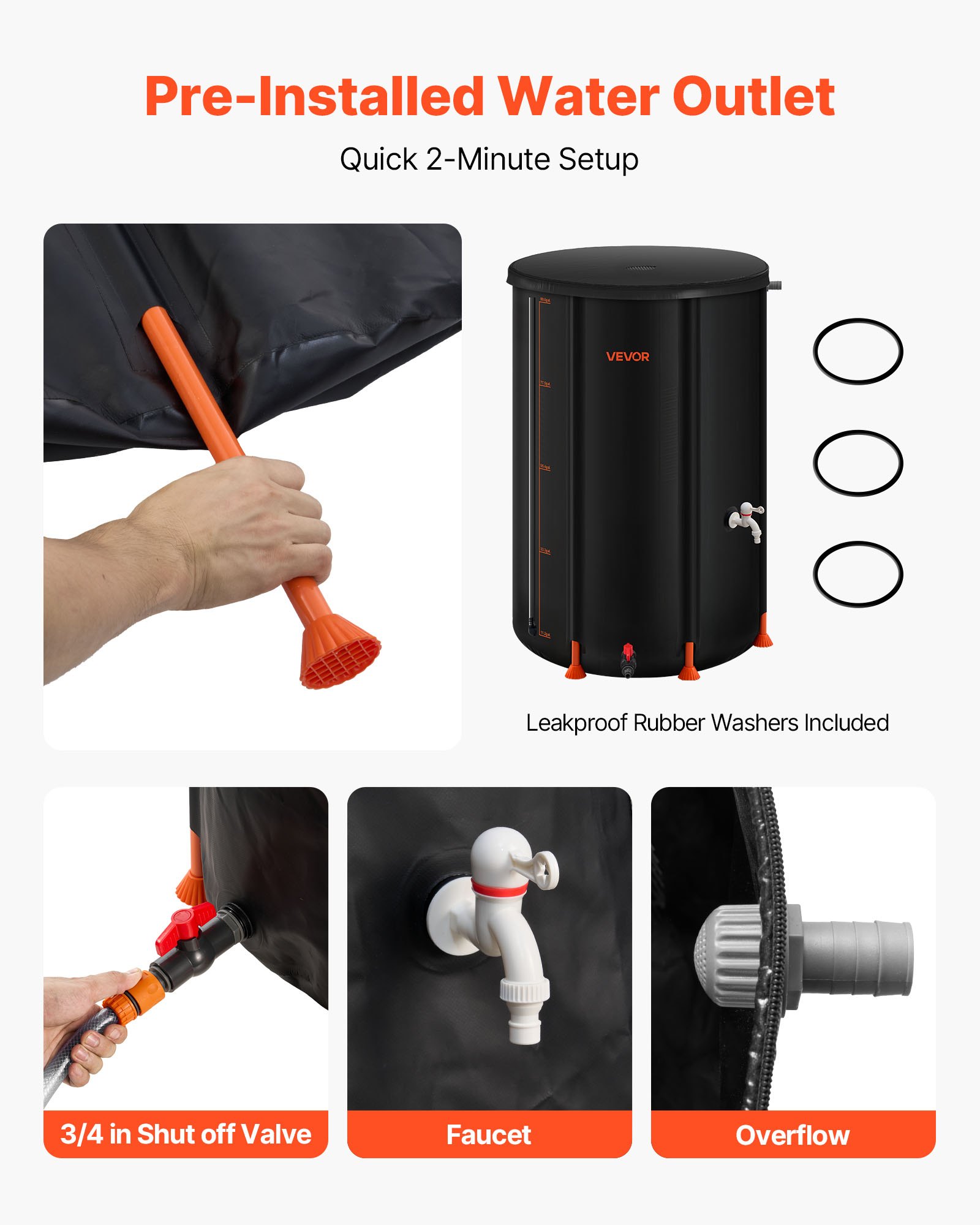 MGTXIX7Ccollapsiblerainbarrelf4 VEVORshoplv