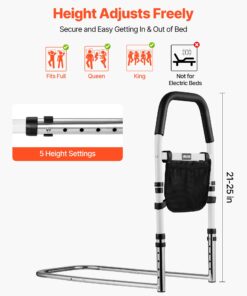 Carbon Steel Bedside Assist Bar for Seniors