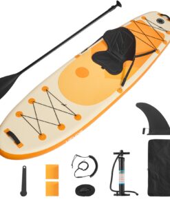 VEVOR Inflatable SUP Paddle Board 3.23m with Seat & Accessories
