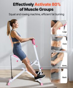 Adjustable Seat & LCD Counter for Home Glute & Leg Workout