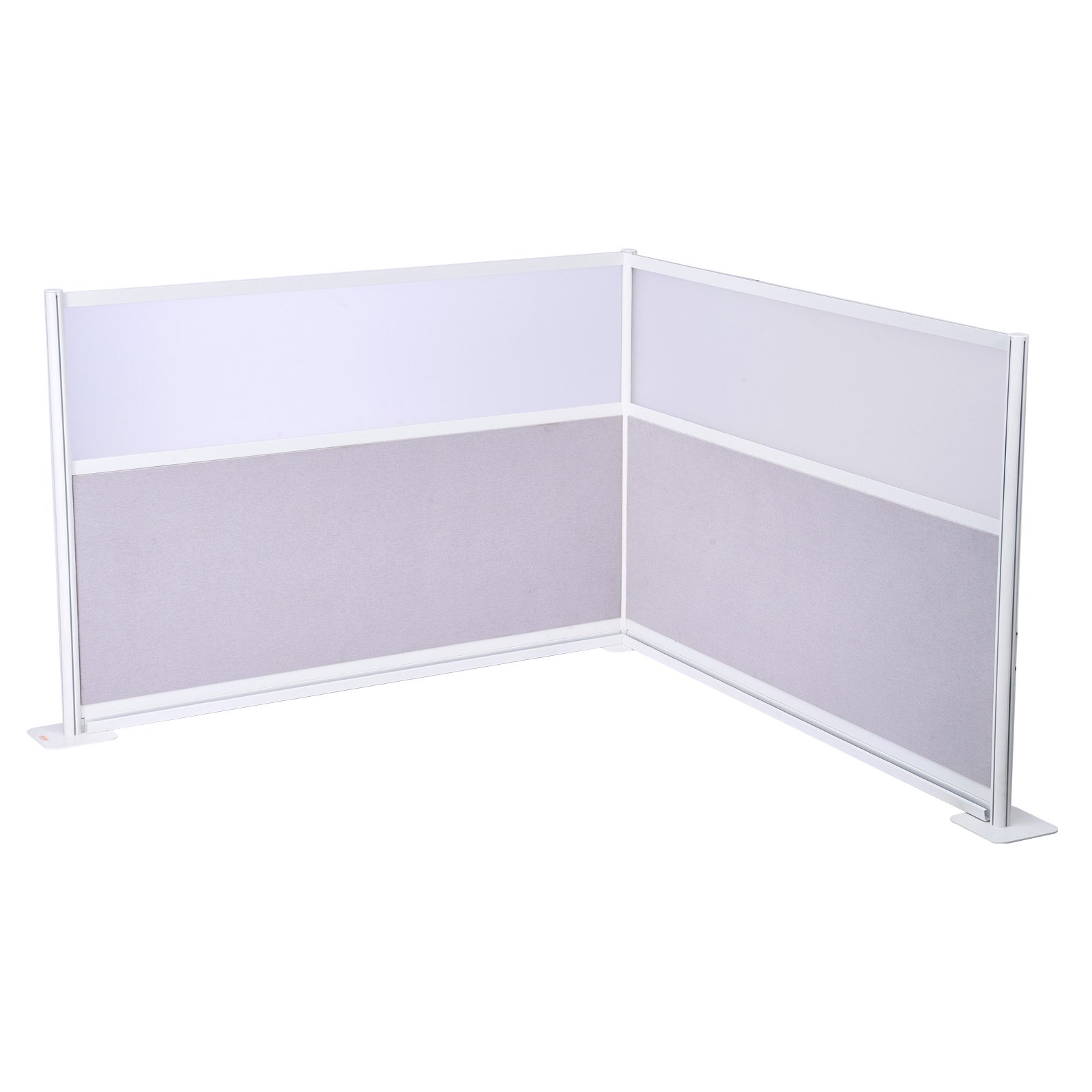 MH4SGDSVworkstationpartitiondividerm10012 VEVORshoplv VEVOR 2 Pack Office Privacy Partition Panels