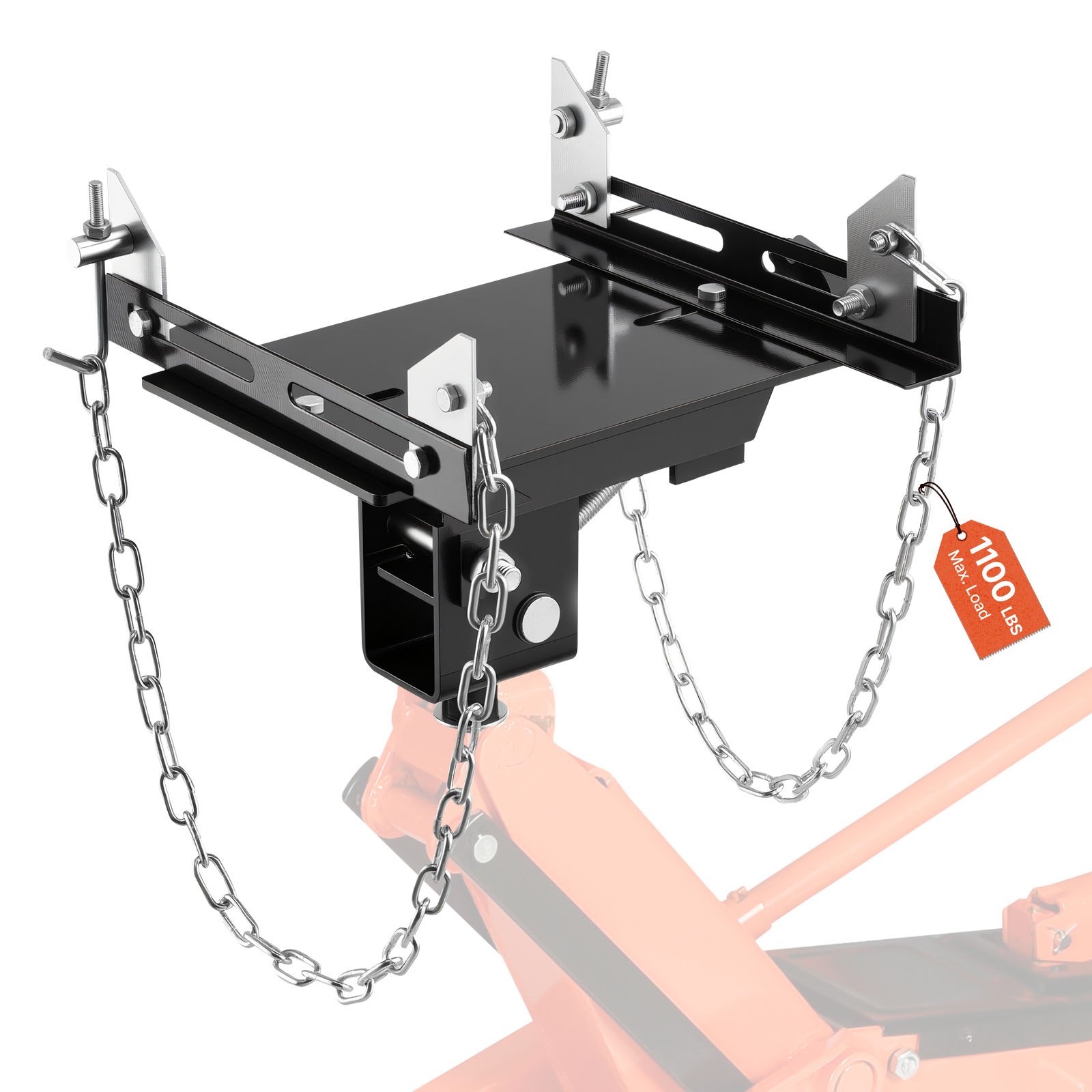 MH4SIZ5Rtransmissionjackm10012 VEVORshoplv VEVOR Transmission Jack Adapter 500 kg Load