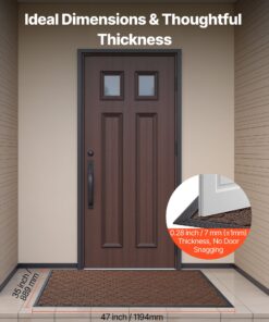 Indoor Outdoor Non-Slip Washable TPE Carpet Rug