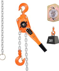 VEVOR 3T Käsitsi Käigukanginupp Kett Tõstuk