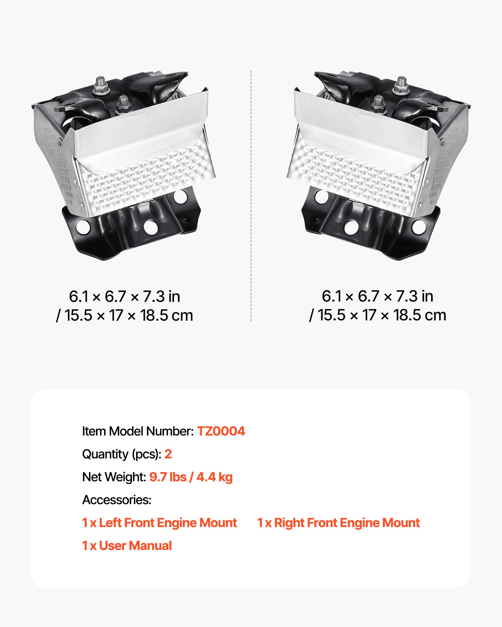 MH4SKX5Qenginemotormountf6 VEVORshoplv