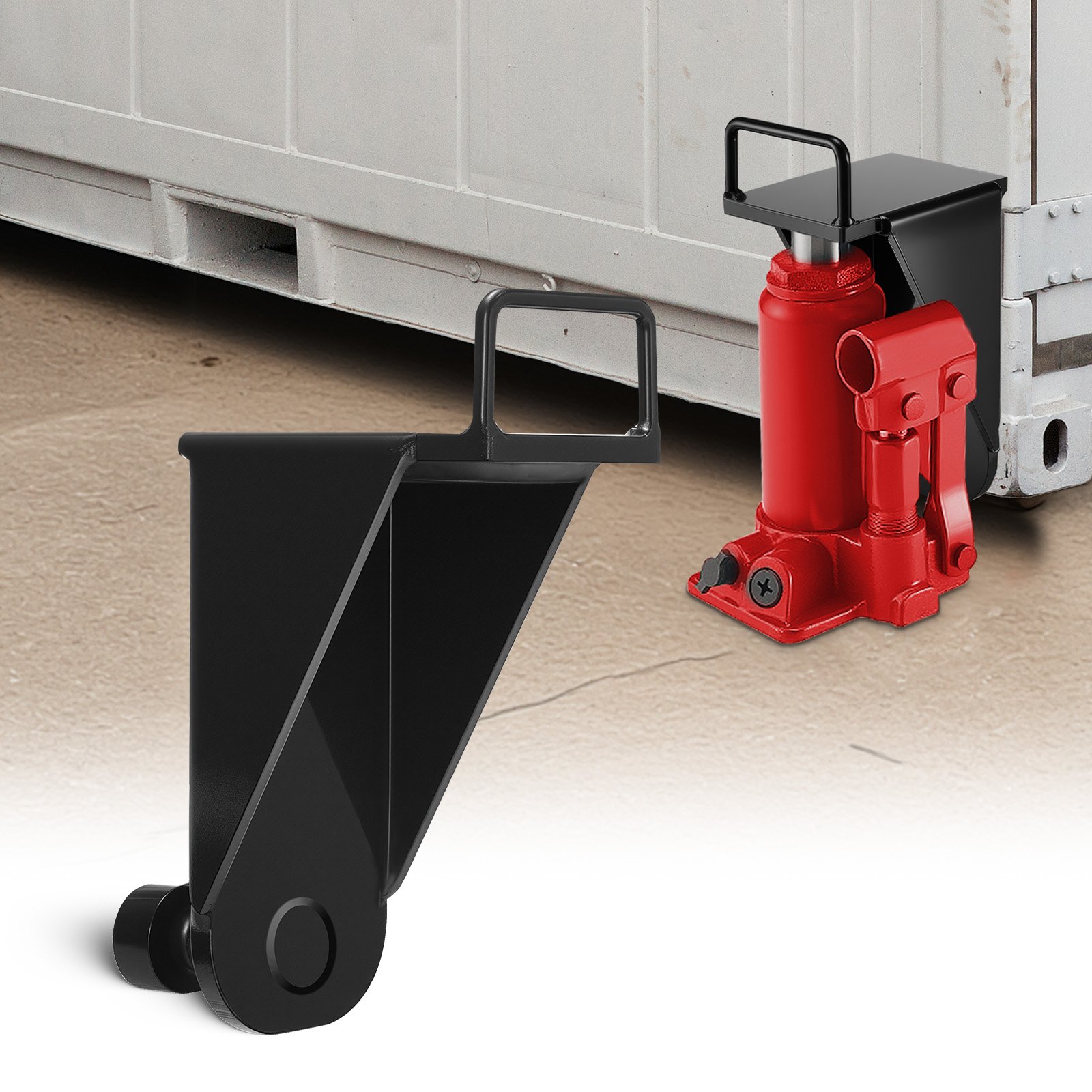 MH4SL8PRshippingcontainerjackm10012 VEVORshoplv VEVOR Heavy Duty Shipping Container Jack Lug with U Handle