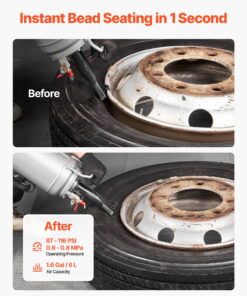 Air Bead Blaster Inflator 0.6–0.8 MPa for Cars