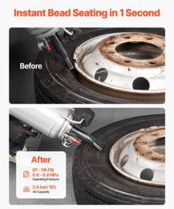 0.6–0.8 MPa Air Blaster Inflator for Car