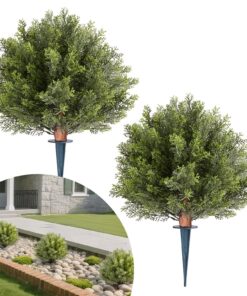 VEVOR 406mm Artificial Topiary Cypress Trees